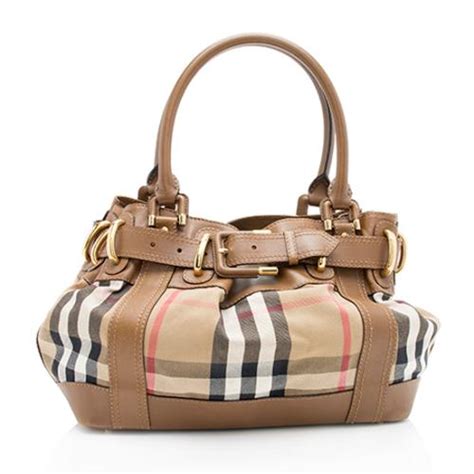 burberry house check satchel|large Burberry satchel.